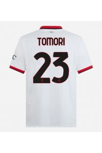 AC Milan Fikayo Tomori #23 Voetbaltruitje Uit tenue 2024-25 Korte Mouw